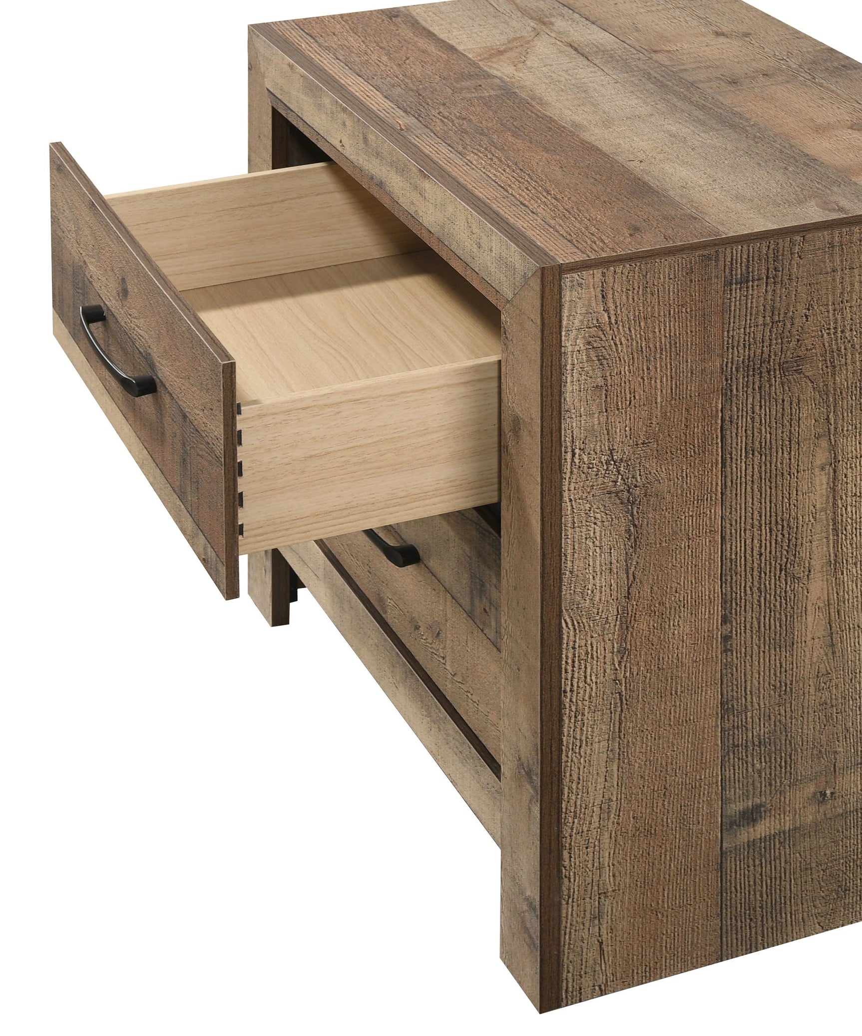 Elmer Natural Panel Bedroom Set - Ornate Home