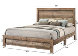 Elmer Natural Panel Bedroom Set - Ornate Home