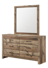 Elmer Natural Panel Bedroom Set - Ornate Home