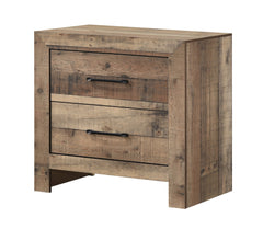 Elmer Natural Panel Bedroom Set - Ornate Home