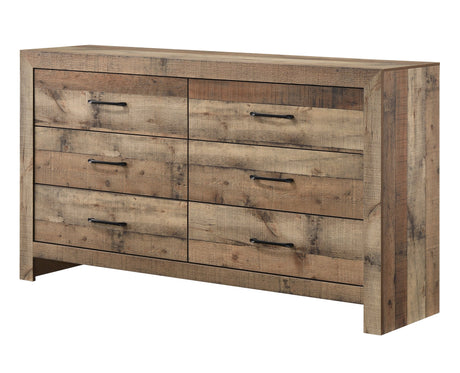 Elmer Natural Panel Bedroom Set - Ornate Home