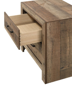 Elmer Natural Panel Bedroom Set - Ornate Home