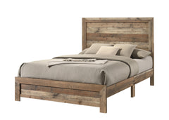 Elmer Natural Queen Panel Bed - Ornate Home
