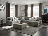 Elmhurst Charcoal U-shaped Sectional - Ornate Home