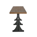 Elmira Brown/Black Counter Table - Ornate Home
