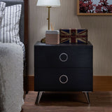 Elms Black Accent Table - Ornate Home