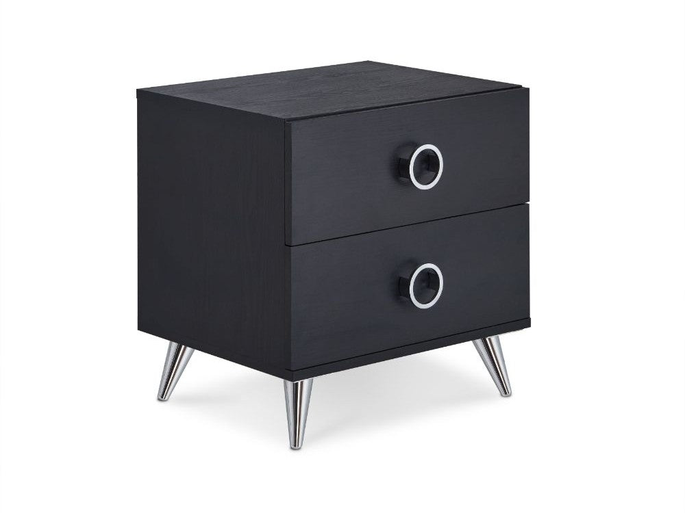 Elms Black Accent Table - Ornate Home