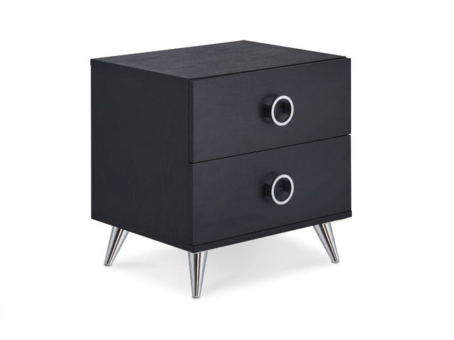 Elms Black Accent Table - Ornate Home