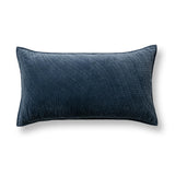 Elms Crisp Blue Velvet Quilt Collection - Ornate Home