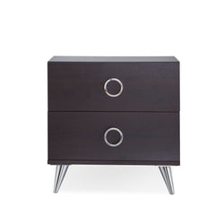 Elms Espresso Accent Table - Ornate Home