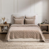 Elms Velvet Pebble Velvet Quilt Collection - Ornate Home