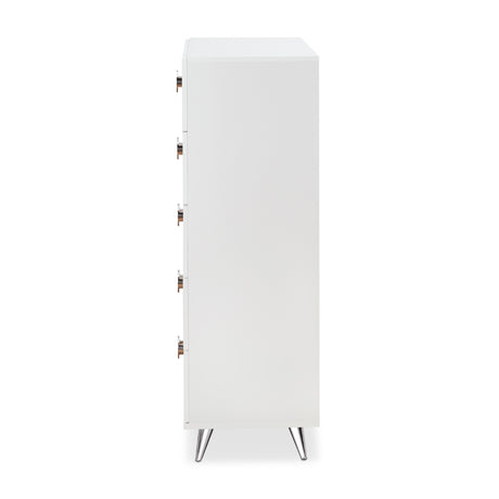 Elms White Chest - Ornate Home