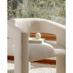 Elo White Chair - Ornate Home