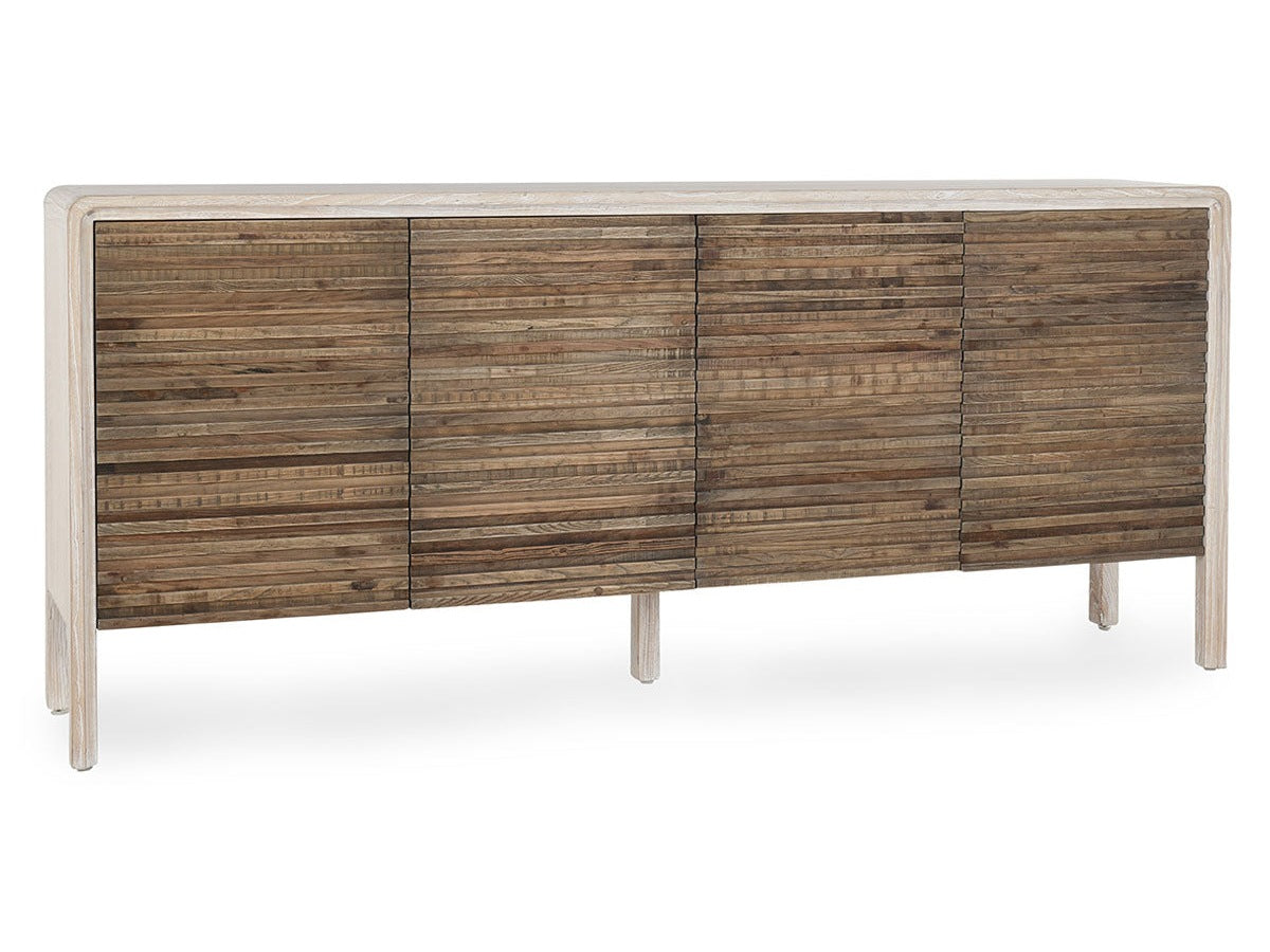 Elodie Beige/Natural Sideboard - Ornate Home