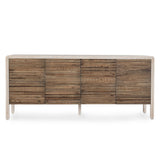 Elodie Beige/Natural Sideboard - Ornate Home