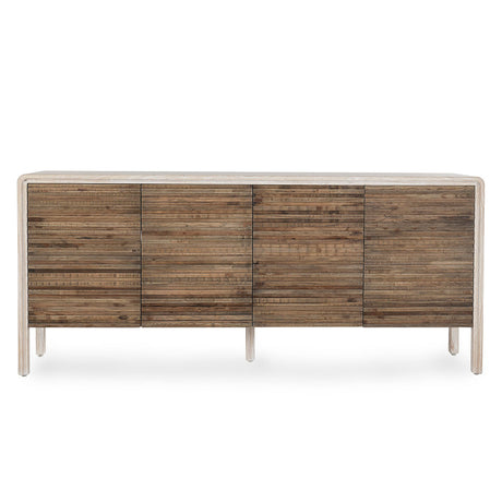 Elodie Beige/Natural Sideboard - Ornate Home