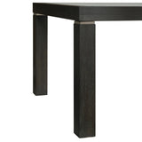Elodie Charcoal Counter Table with Glass - Ornate Home
