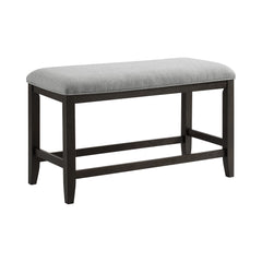 Elodie Charcoal/Grey Counter Bench - Ornate Home
