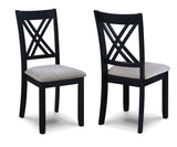 Eloise Light Grey 7-Piece Dining Set - Ornate Home