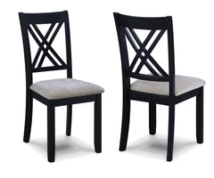 Eloise Light Grey 7-Piece Dining Set - Ornate Home