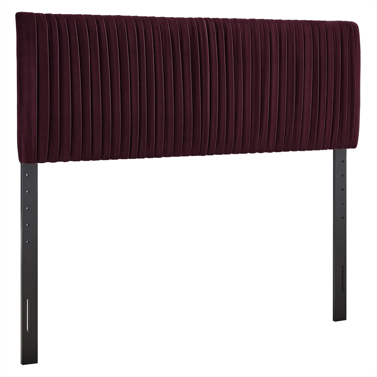 Eloise Mulberry Stain-Resistant Performance Velvet Queen Headboard - Ornate Home
