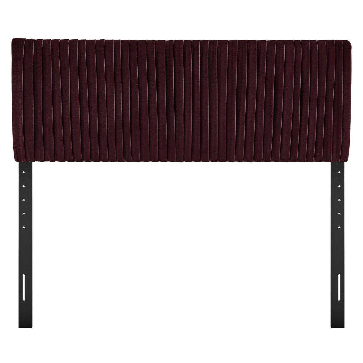 Eloise Mulberry Stain-Resistant Performance Velvet Queen Headboard - Ornate Home