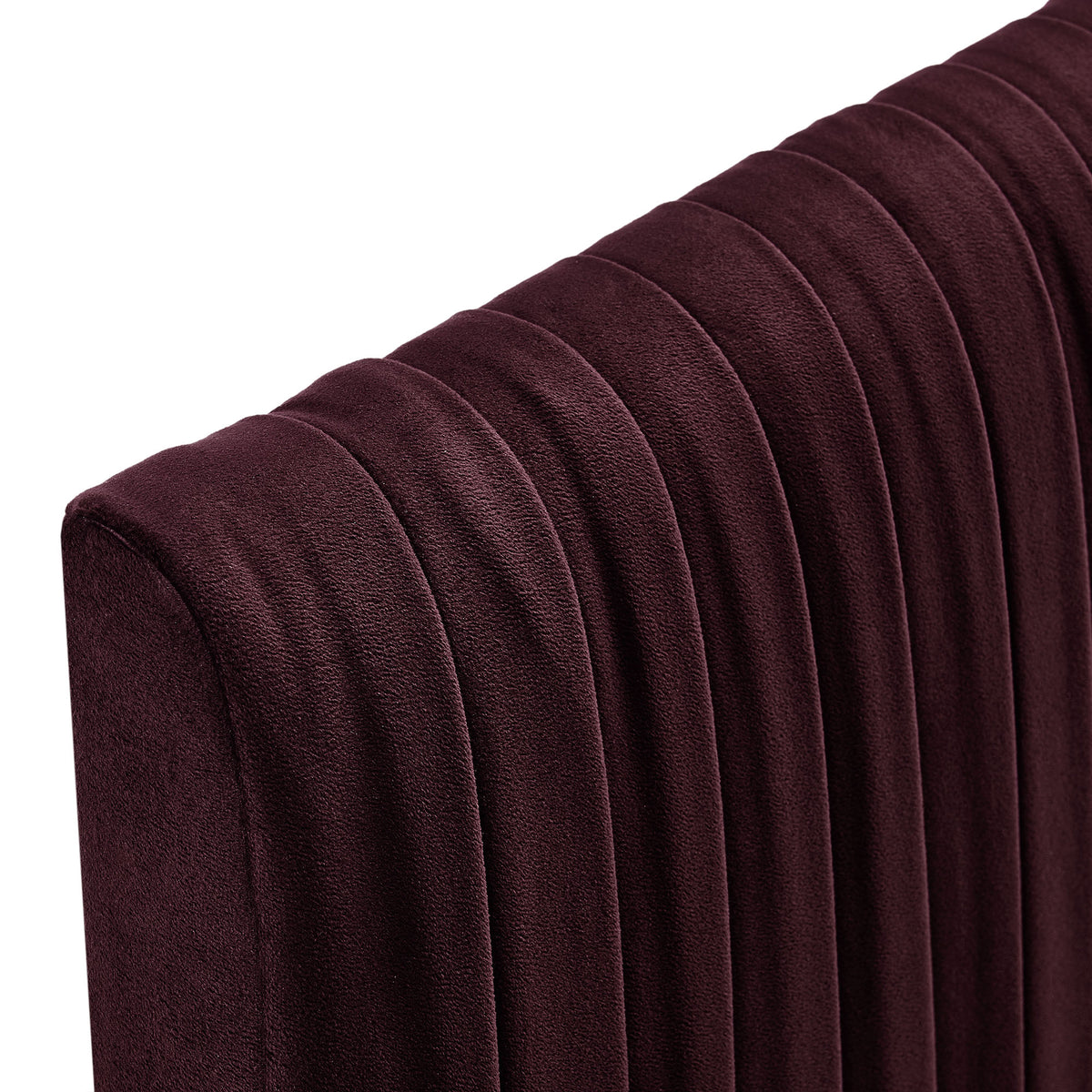 Eloise Mulberry Stain-Resistant Performance Velvet Queen Headboard - Ornate Home