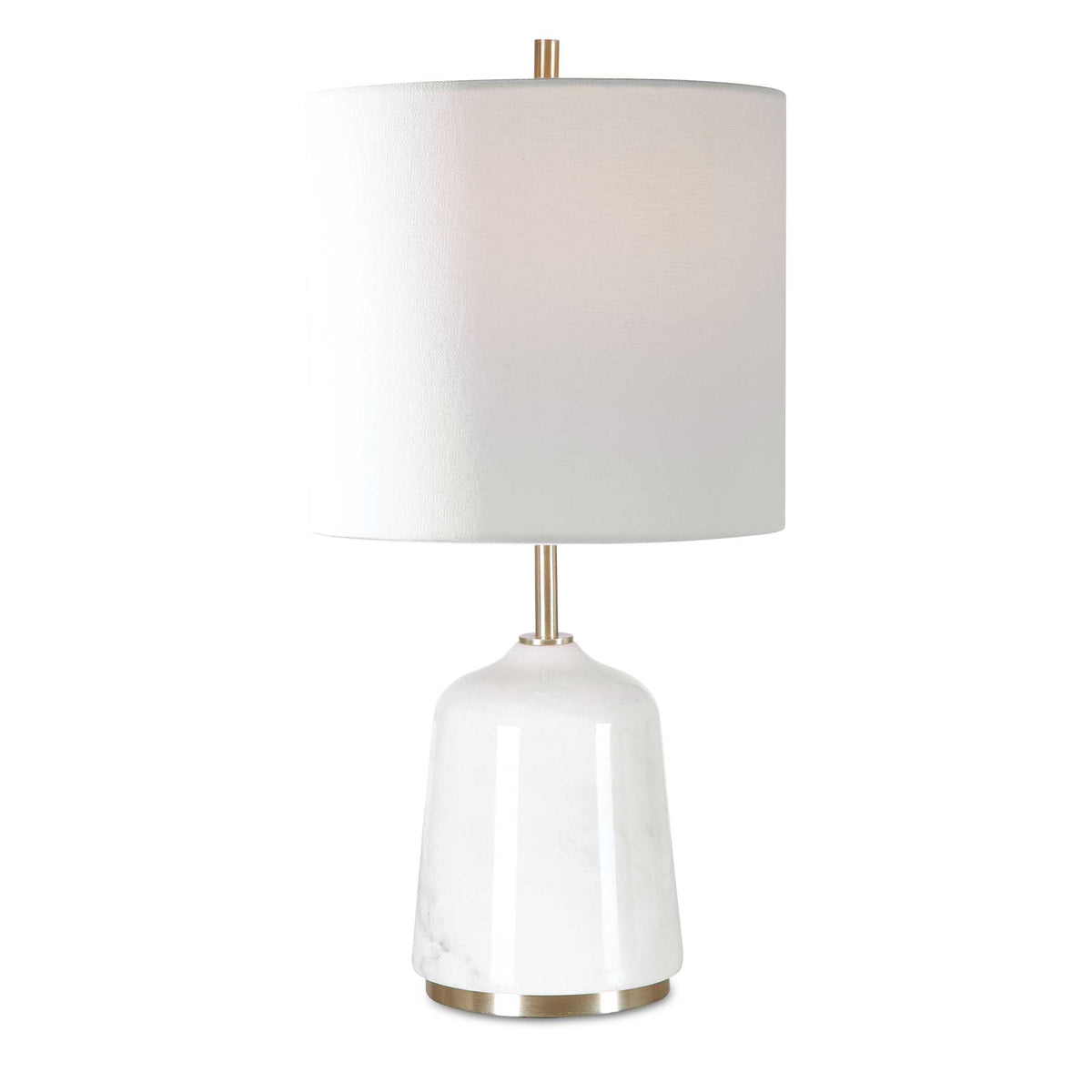 Eloise White Marble Table Lamp - Ornate Home