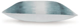 Elonwich Teal/White Pillow (Online Special Price) - Ornate Home