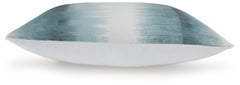 Elonwich Teal/White Pillow - Ornate Home