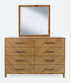 Eloquence Natural 3-Piece King Panel Bedroom Set - Ornate Home