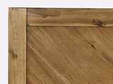 Eloquence Natural 4-Piece King Panel Bedroom Set - Ornate Home