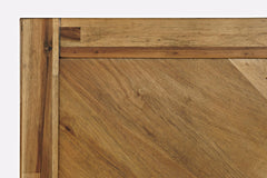 Eloquence Natural 5-Piece Queen Storage Bedroom Set - Ornate Home