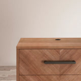 Eloquence Natural Nightstand - Ornate Home