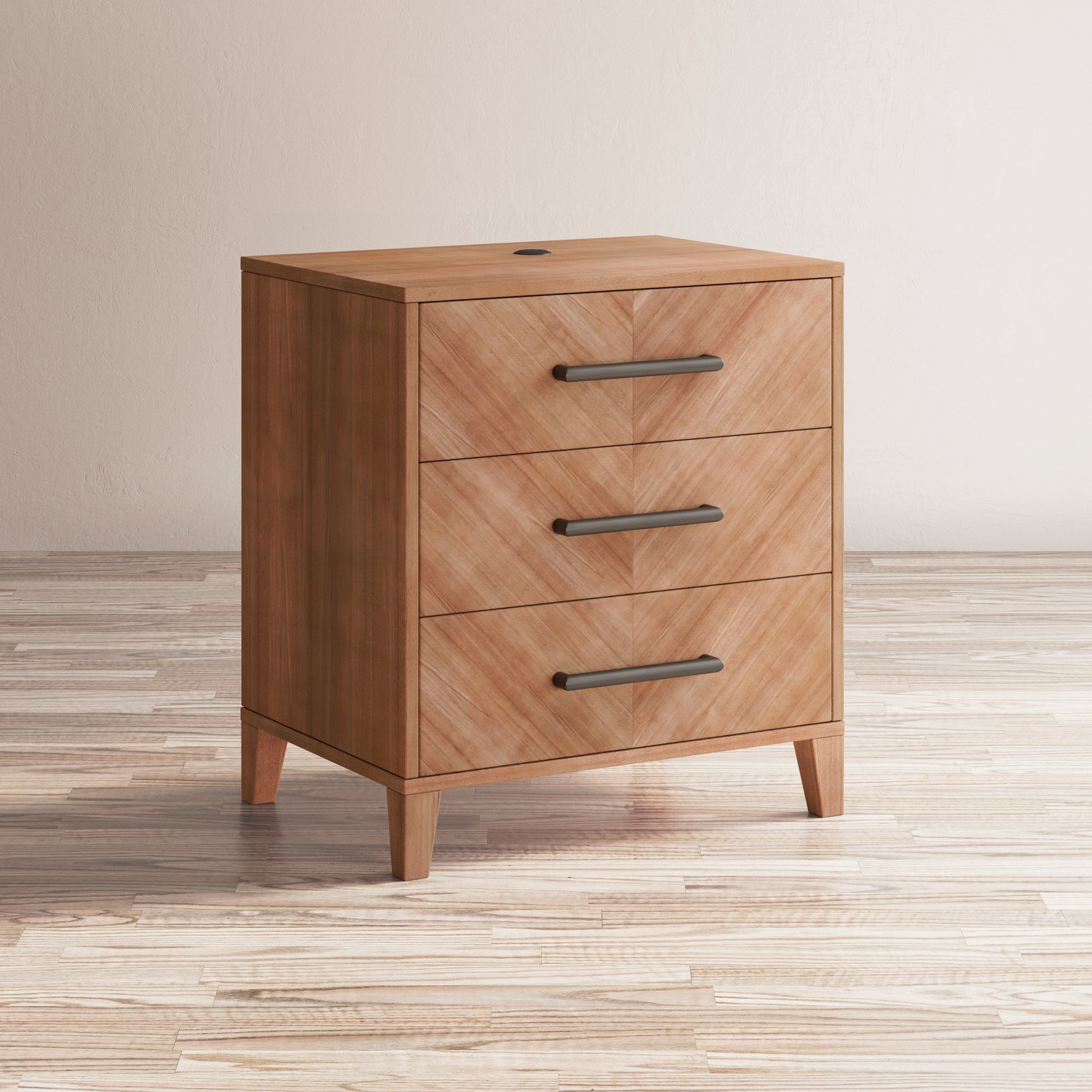 Eloquence Natural Nightstand - Ornate Home