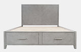 Eloquence Stone 3-Piece Queen Storage Bedroom Set - Ornate Home