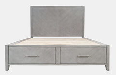 Eloquence Stone 4-Piece Queen Storage Bedroom Set - Ornate Home