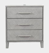 Eloquence Stone 5-Piece Queen Storage Bedroom Set - Ornate Home
