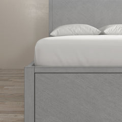 Eloquence Stone King Panel Bed - Ornate Home