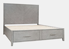 Eloquence Stone King Storage Bed - Ornate Home