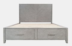 Eloquence Stone King Storage Bed - Ornate Home
