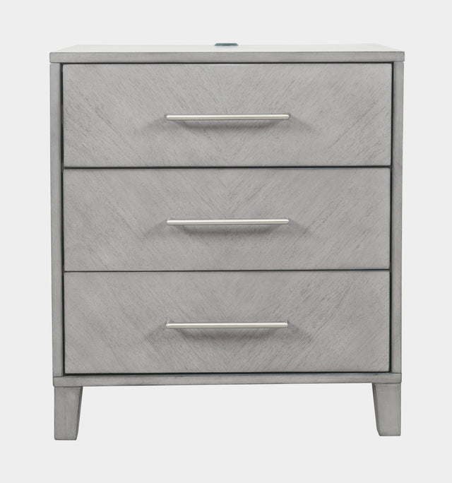 Eloquence Stone Nightstand - Ornate Home