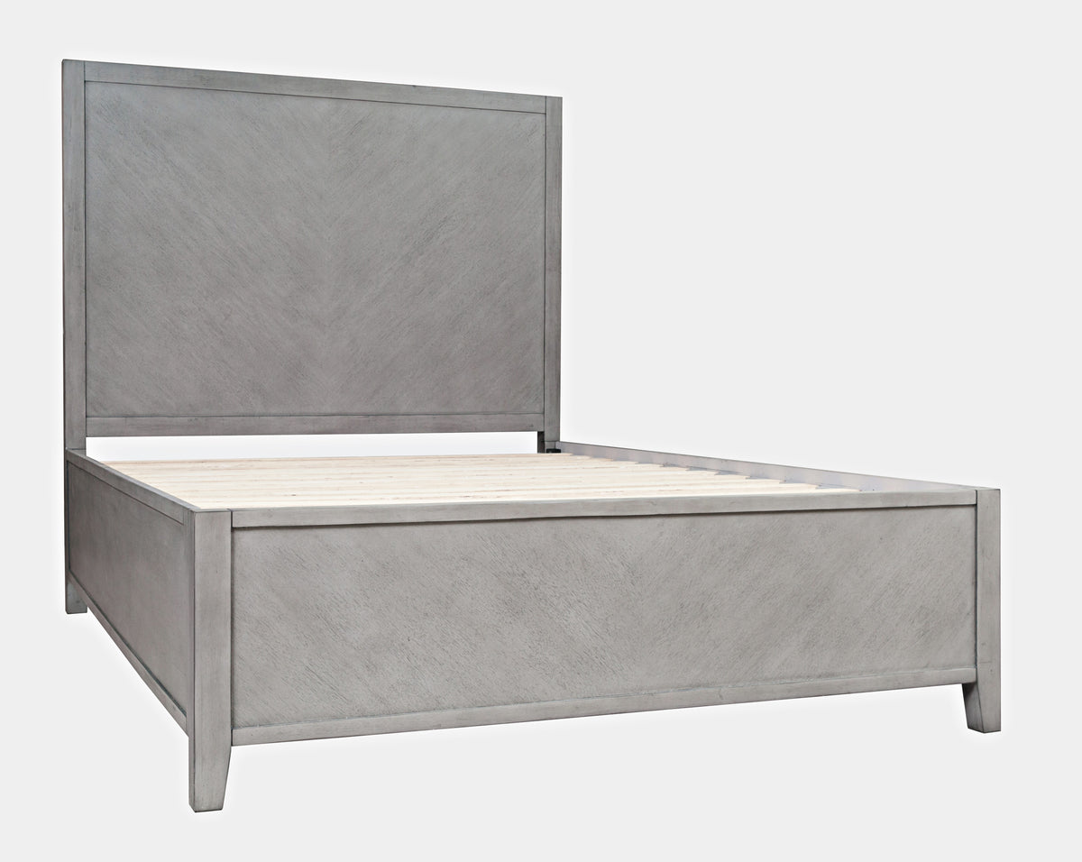 Eloquence Stone Queen Panel Bed - Ornate Home