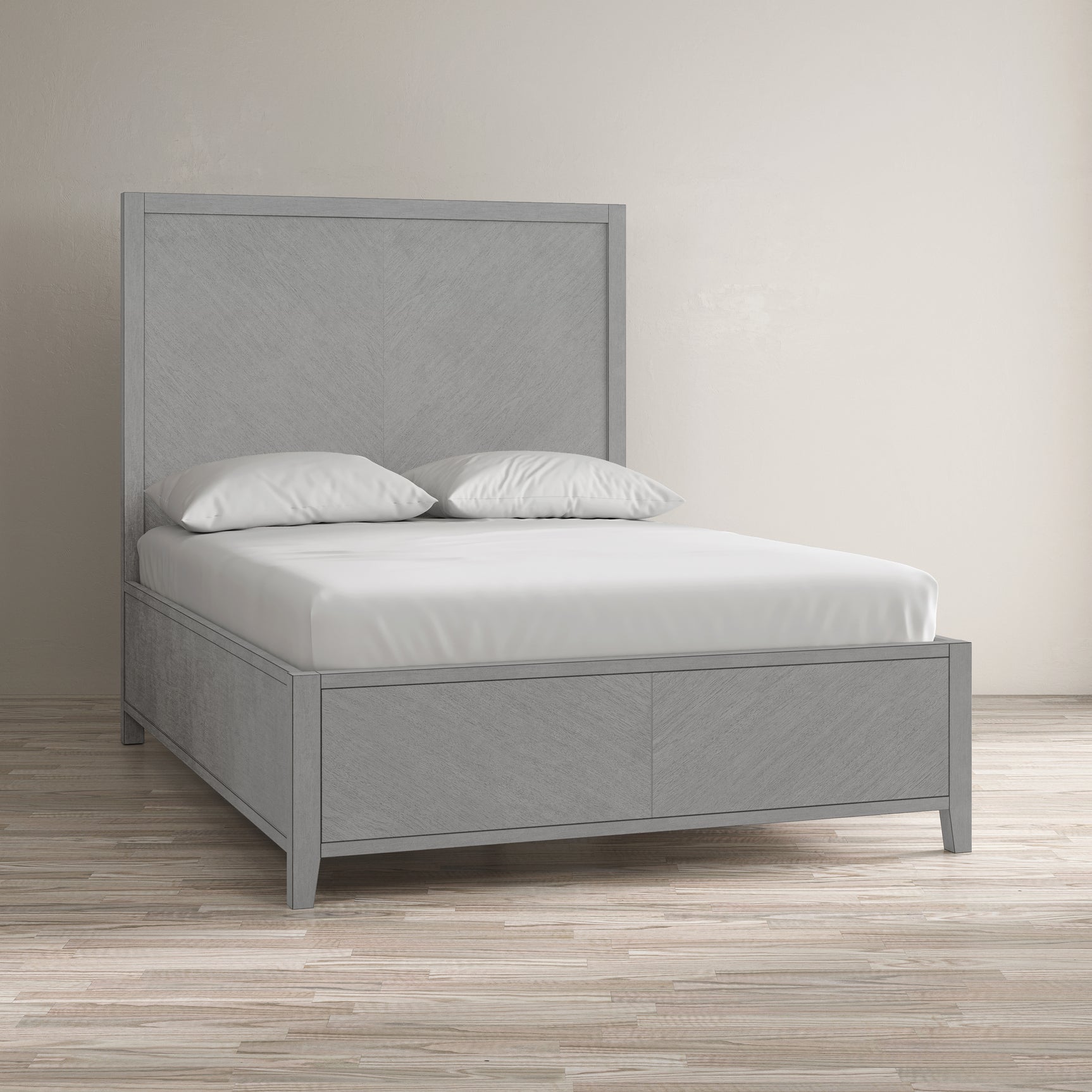 Eloquence Stone Queen Panel Bed - Ornate Home