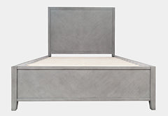 Eloquence Stone Queen Panel Bed - Ornate Home