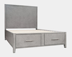 Eloquence Stone Queen Storage Bed - Ornate Home