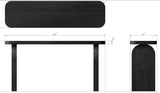 Elora Jet Console Table - Ornate Home