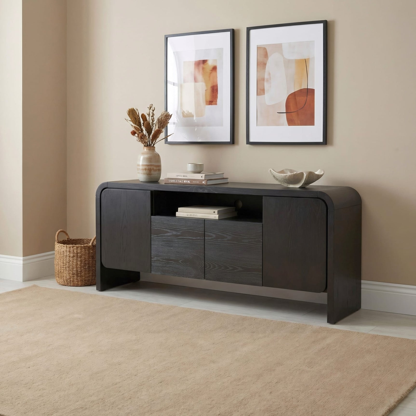 Elora Jet Entertainment Console 64W - Ornate Home