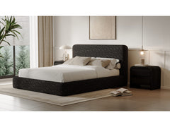 Elora Moonlight Full Upholstered Platform Bed - Ornate Home