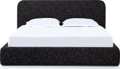 Elora Moonlight Queen Upholstered Platform Bed - Ornate Home